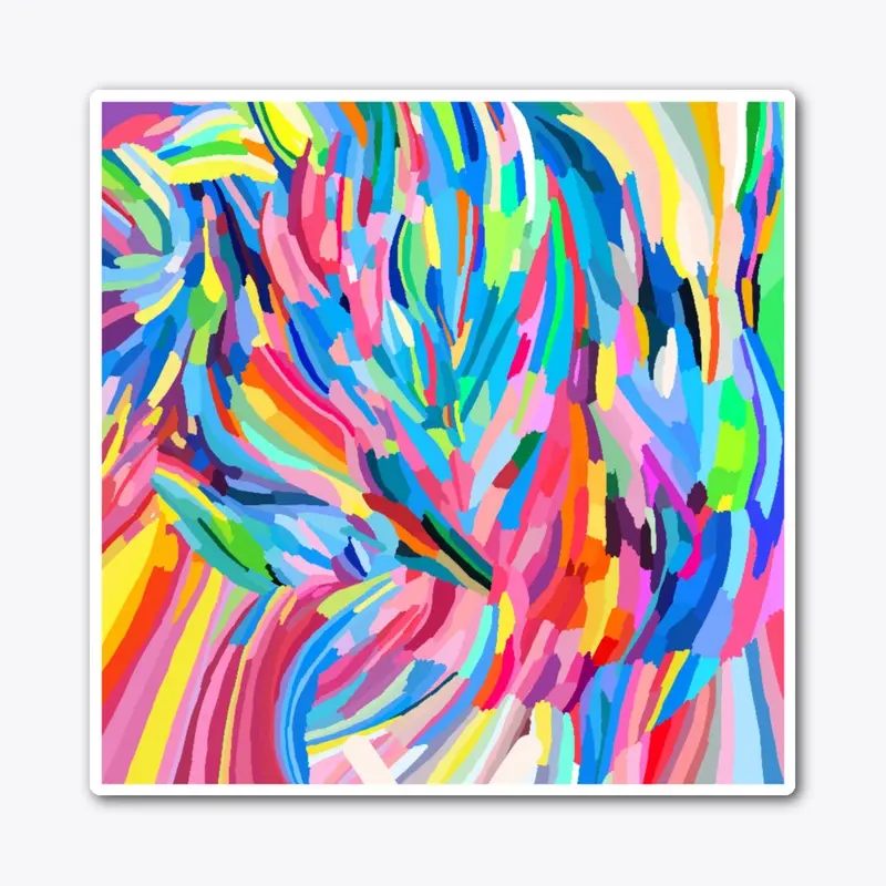 Colorful Abstract Brushstrokes