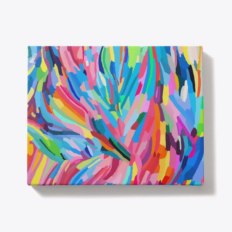 Colorful Abstract Brushstrokes