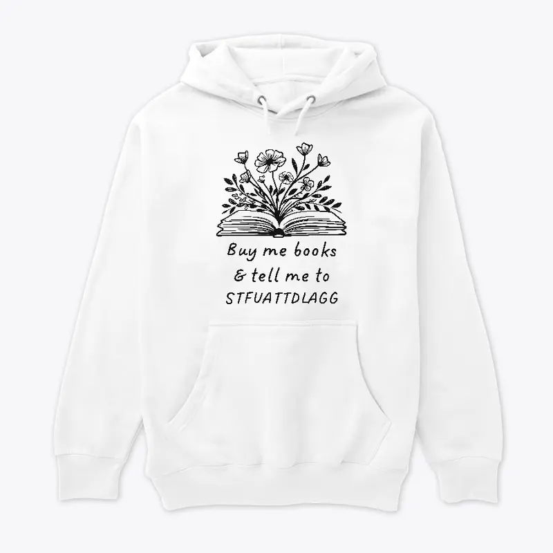 Buy me books - STFUATTDLAGG - Black font