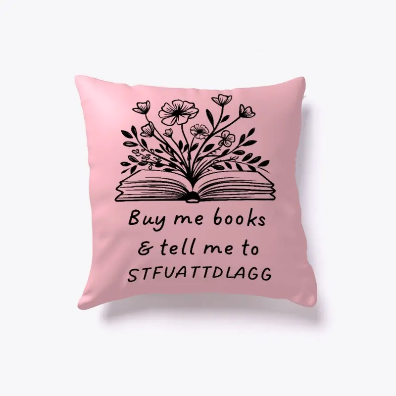 Buy me books - STFUATTDLAGG - Black font