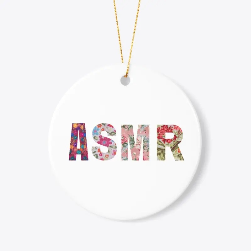 ASMR - Floral Letters