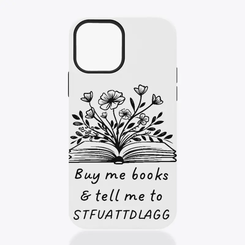 Buy me books - STFUATTDLAGG - Black font