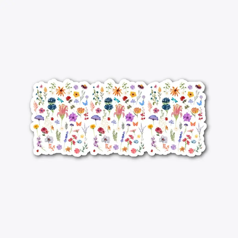 Watercolor Wildflowers