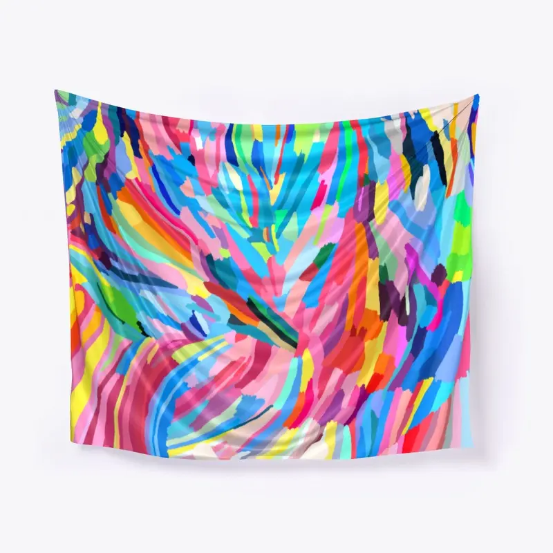 Colorful Abstract Brushstrokes