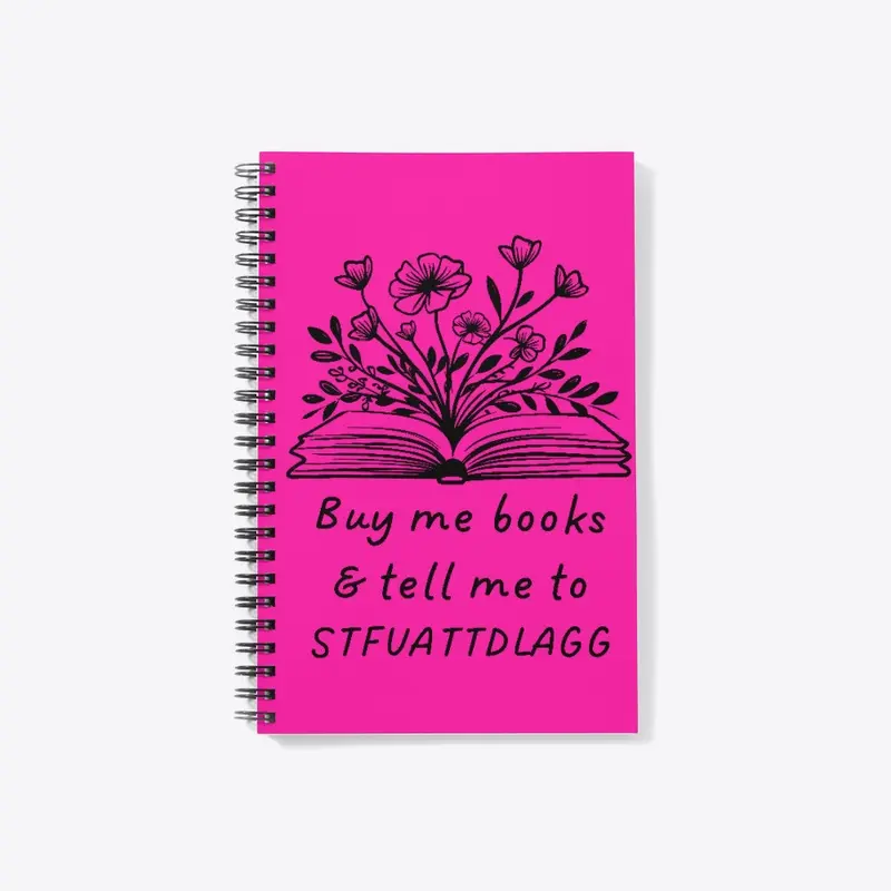 Buy me books - STFUATTDLAGG - Black font